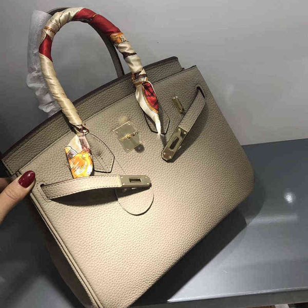 

high end quality leather bag women's new style handbag large capacity fashion genuine pure brand platinum bag