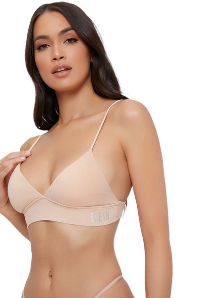 

spaghetti strap bralette 98qe#, Black;red