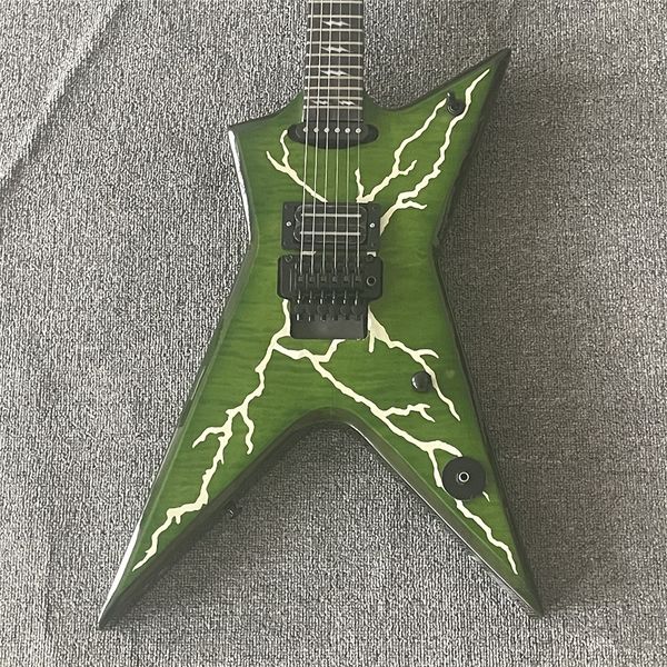 

in stock new green fork heterotype electric guitar guitars guitarra