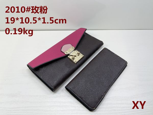 

women wallets fashion designers luxury purse cluth brand card bag men wallet passport holder card cheque book wholesale box old flower #2010, Red;black