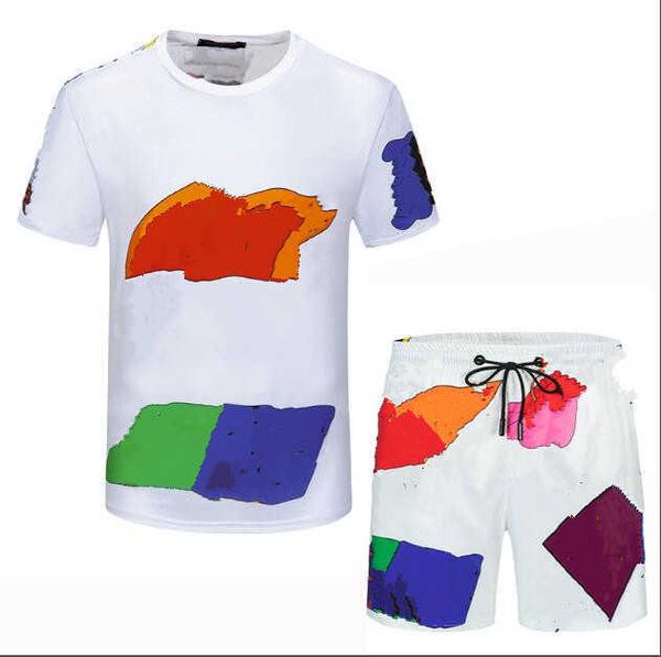 

designers summer fashion sport men tracksuits t shirtspants running shorts sets clothes sports joggers training gym fitness suits asian, Gray