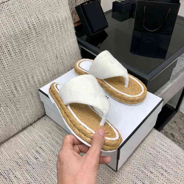 

slippers children's suede flip flops outdoor slippers spadrilles woven shoes summer series, Black