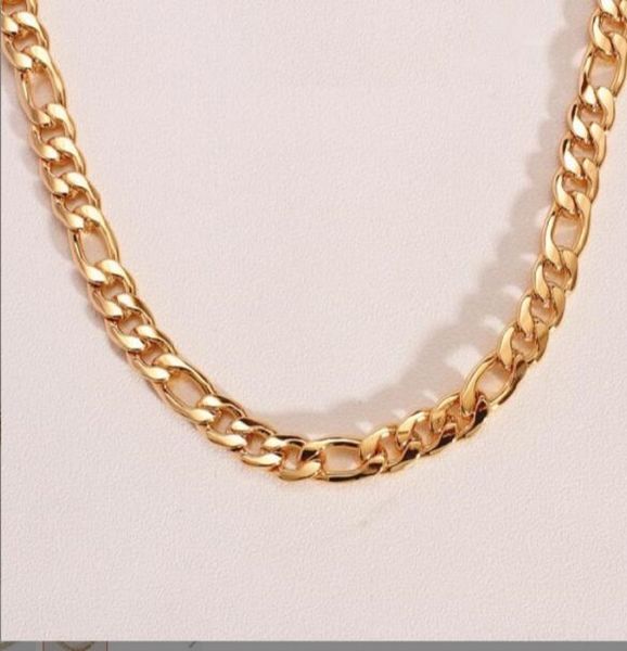 

18k gold plated short collarbone chain 1cm thick chain, Silver