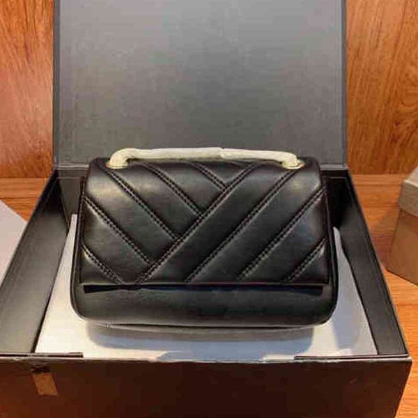 

shoulder bags rhombus women chain crossbody handbag luxury high-quality leather ladies classic niche purse flap purse 220314