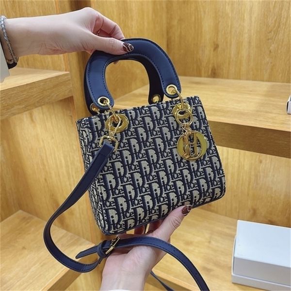 

60% off new designer luxury bags new quality and versatile princess wales texture one handbag femalewomen's