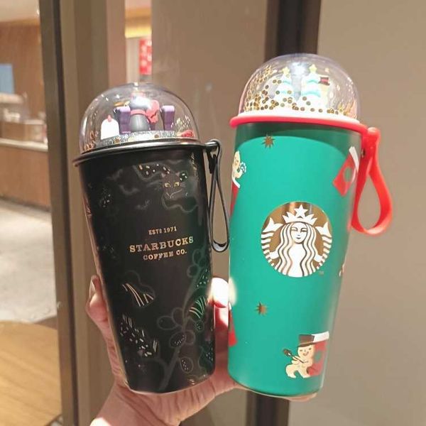 

starbucks cup christmas gingerbread man performance mug stainless steel traveling water cup coffee cup