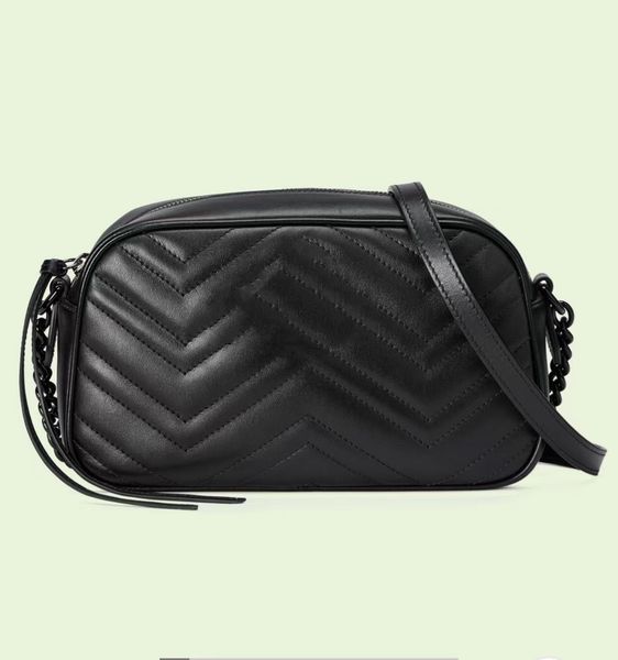 

bags 447632 designer marmont collection zigzag thread small mini crossbody black white red nude pink brown 6 colors genuine leather shoulder