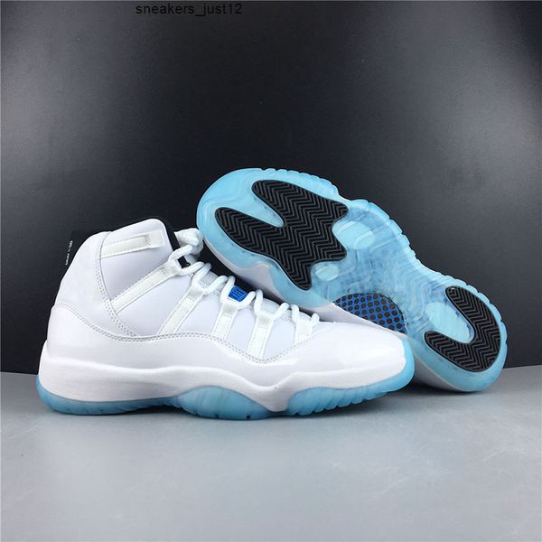 

high 11 legend blue white mens basketball shoes classical 11s jumpman athletic sports sneakers 378037117