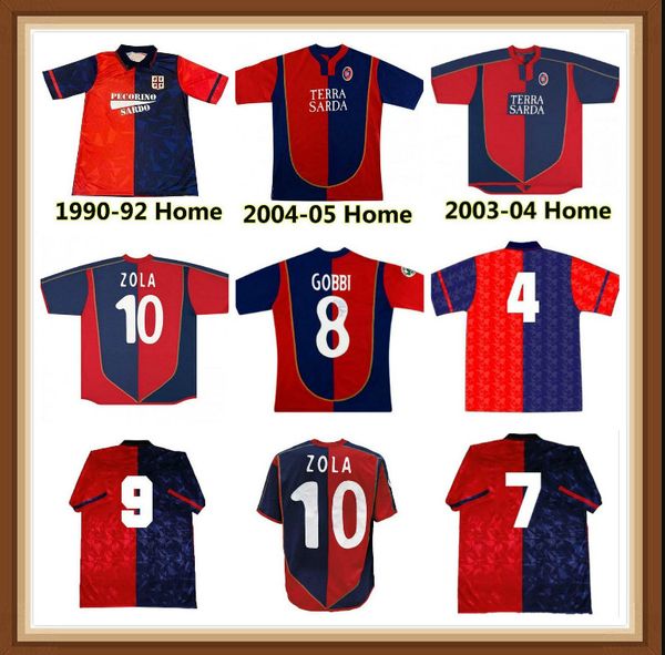 

cagliari calcio 1990 1992 2003 2004 2005 retro soccer jerseys joao pedro nainggolan godin 90 92 03 04 05 vintage football shirts10, Black;yellow