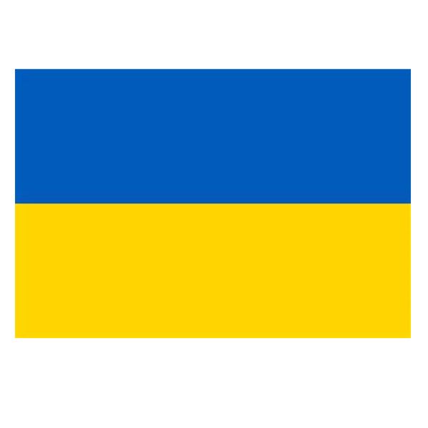 Bandiera Ucraina per decorazione diretta Prezzo di fabbrica 100% poliestere 90x150 cm Blu Giallo ua ukr