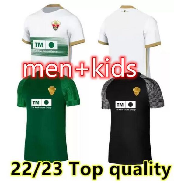 

22 23 elche soccer jerseys 100 th anniversary raul guti lucas boye ivan special guido carrillo football shirt 2022 2023 camisetas de futbol, Black;yellow