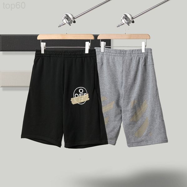 

men's shorts designer rubber strip shorts ow20201 summer new fashion brand men's youth street pants m50p, White;black