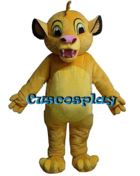 

mascot doll costume new lion king simba mascot costume fancy costume anime kits for halloween party event, Red;yellow