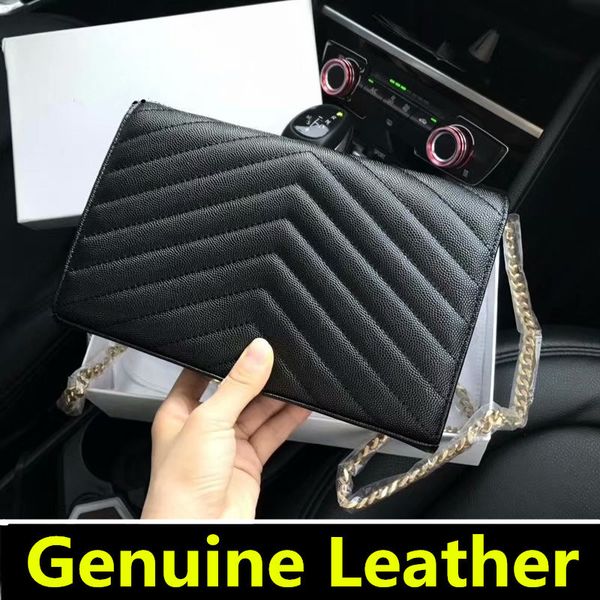 

fashion handbags shoulder bags sheepskin caviar metal chain gold silver women handbag genuine leather bag flip cover diagonal messenger
