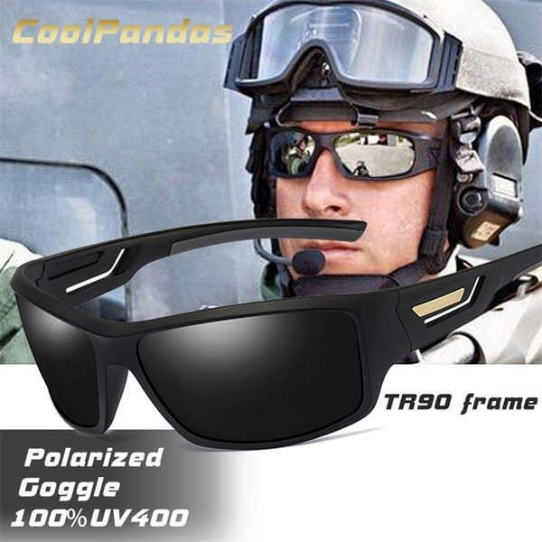 

fashion windproof polarized sunglasses men brand designer travel male mirror sun glasses driving antiuv de sol masculino 220616, White;black