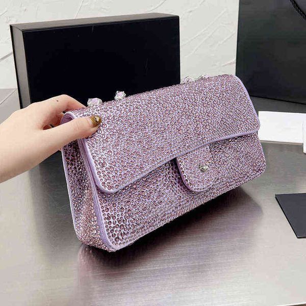 

designer crossbody bag handbag women shoulder bag designers wallet fashion all-match chain inlaid brick purses handbags, Black;red