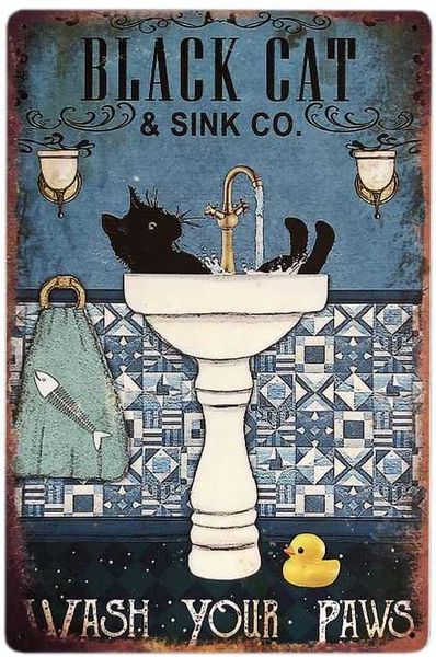 

bath metal bathroom wall decoration cave bar kitchen sign 12x8 inch (dachshund 1)