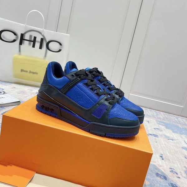 

designer fashion trainer sneaker intage casual shoes virgils alligator-embossed black grey brown white green calf leather french ablohs kcr