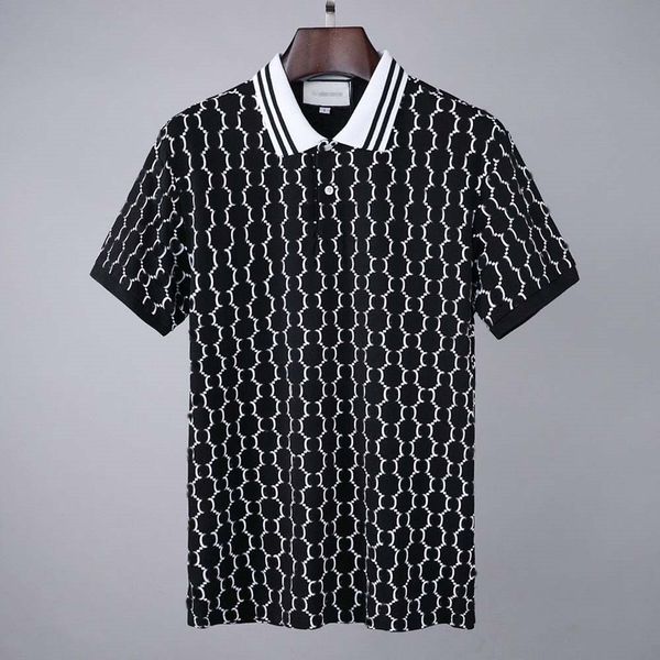 

mens stylist polo shirts luxury italy men clothes short sleeve fashion casual men's summer t shirt many colors are available size m-3xl, White;black