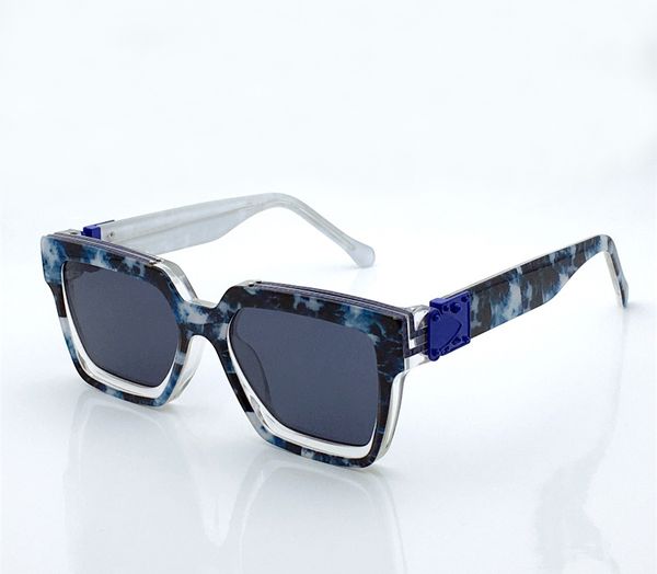 

96006 millionaire sunglasses for men women square vintage classic fashion avant-garde style millionaires sun glasses anti-ultraviolet come w, White;black