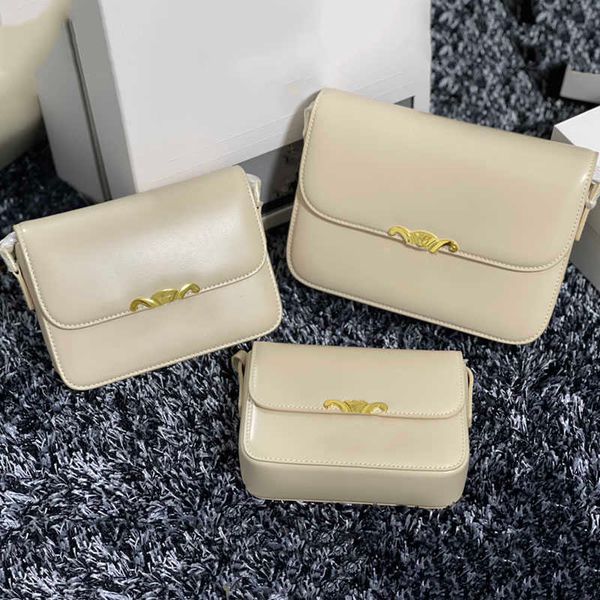 

women teen triomphe shoulder bag genuine leather tote flap crossbody luxury designer bags fashion camera cases cards handbag ys