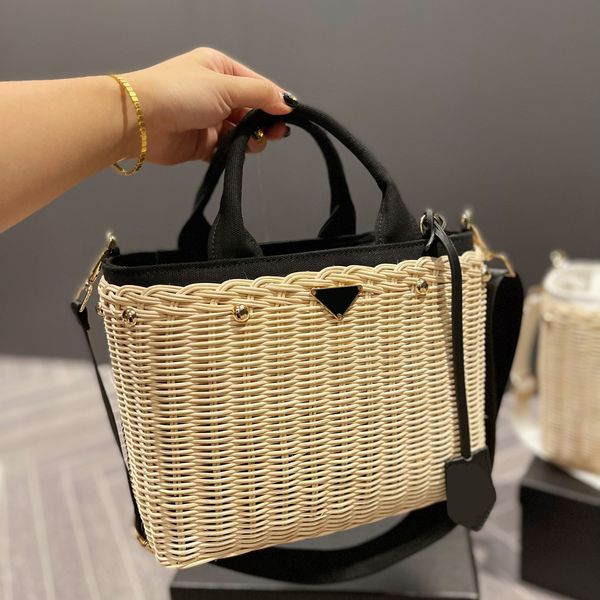 

shoulder bags hollow straw woven bag fashion casual one-shoulder trendy handbag