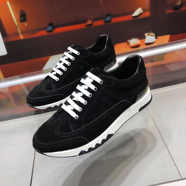 Luxury Brand Men Shoes Running Shoes Casual Moda Esportes Para Macho de alta qualidade Athletic Athletic Walking Breathable Sneakers MJKHH00002