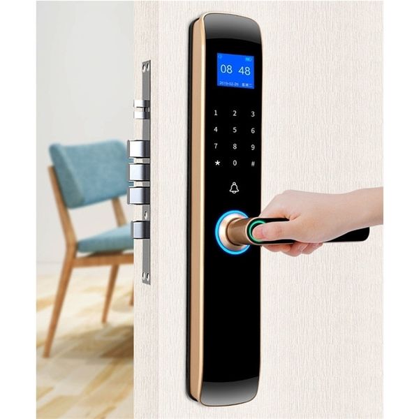 Zertifizierungsstelle Sicherheit Intelligentes Türschloss Biometrisches Fingerabdruckschloss Safe Eletronic Door Smart Unlock Digital Lock 201013