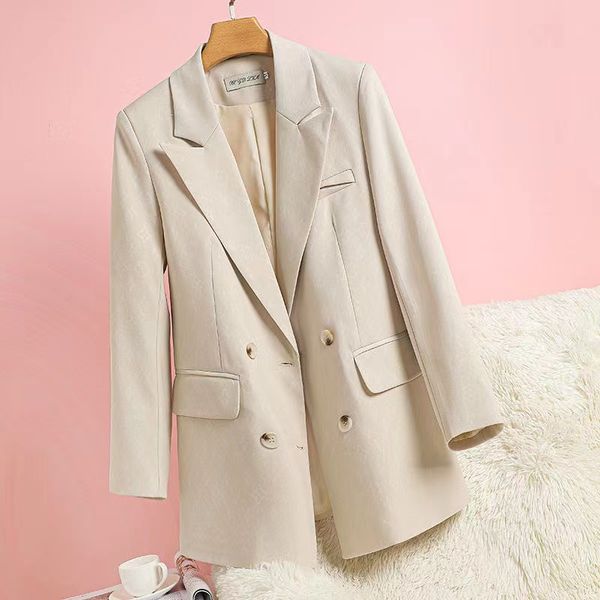 

medigo985 womens suits & blazers fashion women suit designer clothes blazer with full letters 2022 spring new released, White;black