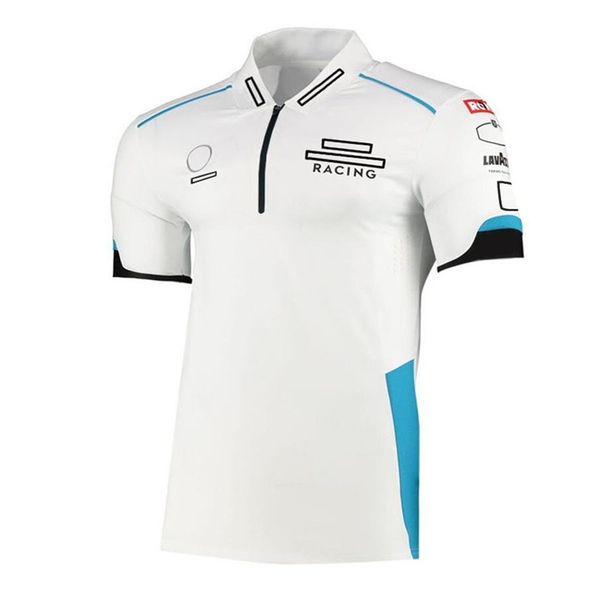 

2021 f1 t-shirt formula 1 short-sleeved car logo racing suit motocross jersey quick dry f1 car fans polo shirt beathable casu314p
