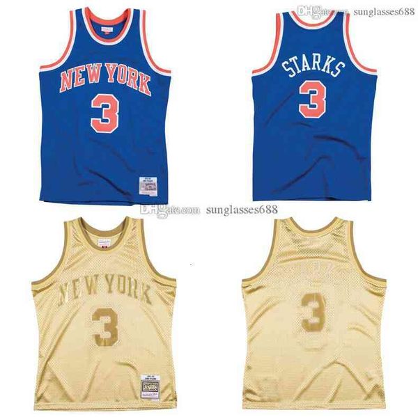 

stitched john starks jersey s-6xl mitchell & ness 1991-92 mesh hardwoods classics retro basketball jerseys men women youth, Black