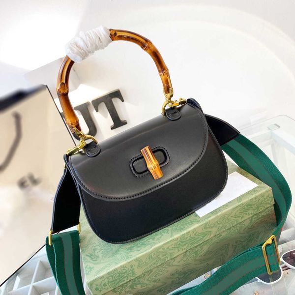 

women bamboo new fashion style handbags designers bags genuine leather luxurys handbag shoulder purse cross body messenger multifunctional