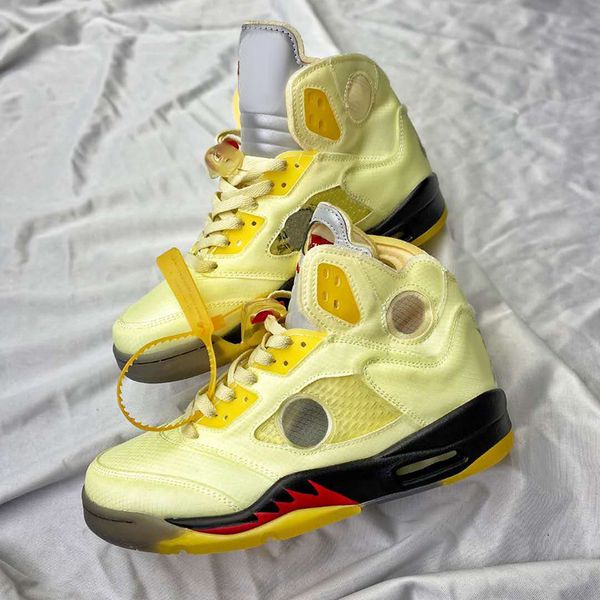 

shoes jumpman 5 neymar basketball pale yellow collaboration sport zapatos sneaker
