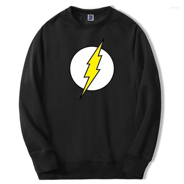 Erkek Hoodies Sweatshirts Flash Man TV şovu hip hop rahat 2022 Sonbahar Kalın Moda Baskı Üstü Büyük Boy Altaçlar