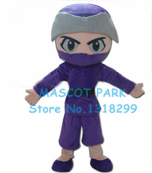 

mascot doll costume mascot ninja mascot costume wholesale cartoon ninja boy theme anime costumes performing carnival fancy dress, Red;yellow