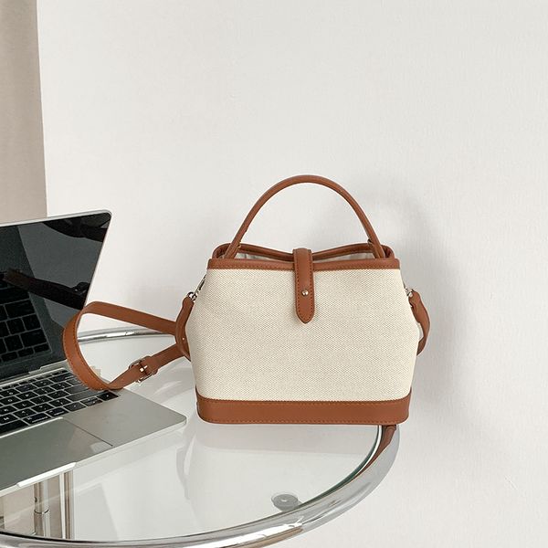 

designer bags shoulder crossbody bags with splicing contrast and canvas 22cm