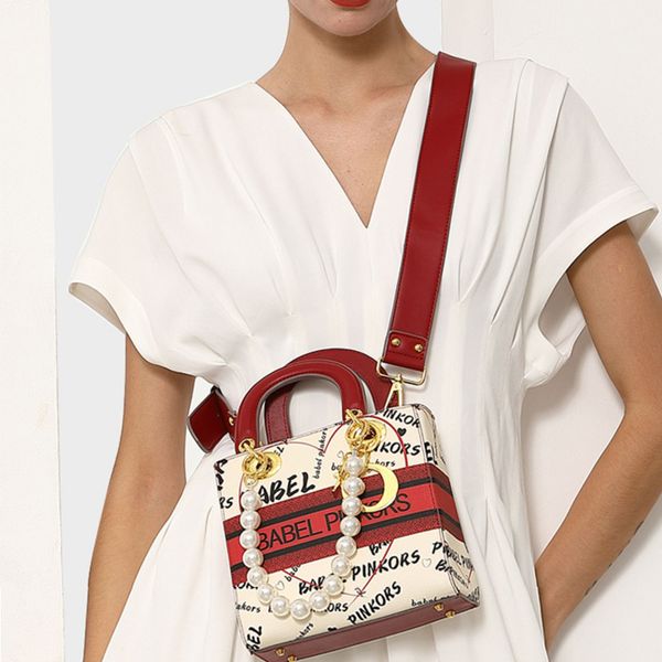 

summer fashion famous lovely girls messenger graffiti bag hard handle shopping basket shoulder handbag for women &amp ladies