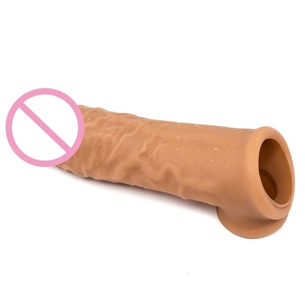 

toys masager toy massager vibrator penis cock flexible soft realistic dildo sleeve for male extension china ring i1nd