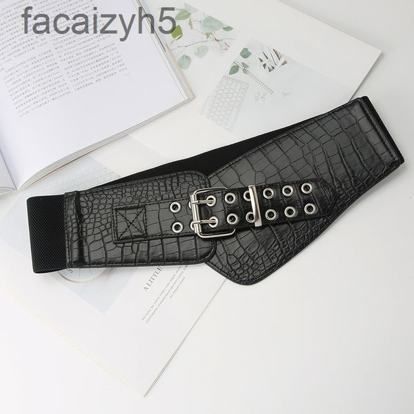 

belts designer beltdecorative belt women's skirt versatile spring and autumn dress suit coat waist elastic wide seal15a12020, Black;brown