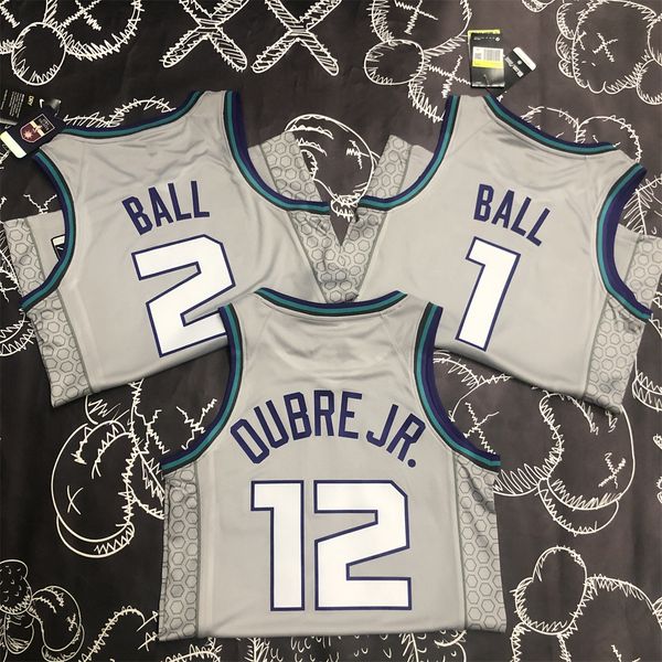 

printed basketball jerseys 12 kelly 2 lamelo oubre ball #1 jersey, Black;red