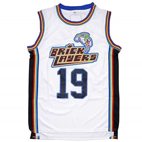 Nikivip Ship From As Aaliyah #19 Bricklayers Jersey de basquete 1996 Mtv Rock n Jock Men All Stitched S-3xl High Quality