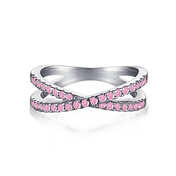 

pink cubic zirconia band ring wholesaler, Silver