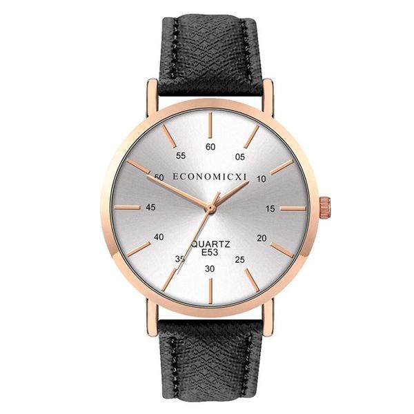 

wristwatches women watch casual exquisite leather belt watches with fashionable simple style quartz wristwatch, Slivery;brown
