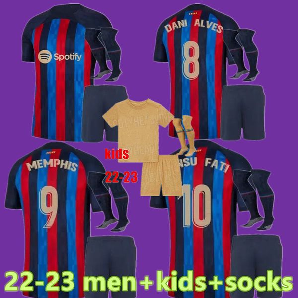 

ansu fati camisetas de football soccer jersey 21 22 23 memphis pedri kun aguero adama ferran 2021 2022 2023 barcelona griezmann f. de jong d, Black;yellow