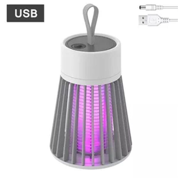 

electric mosquito killer led uv repellent lamp portable usb recharge trap fly bug insect killers for home pest control repellent255i