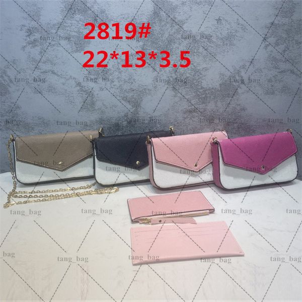 

designer classic 3 piece suit handbag bag women chain handbags womens shoulder crossbody vintage clutch tote messenger bags