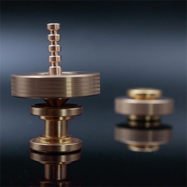 Mini Cyclone Distry Spinner Dual Play Exquisite Copper Fidget Creative Leisure против стресса игрушек для ADHD 220505