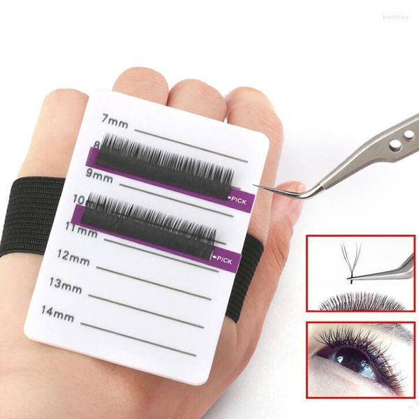 Pennelli per trucco 1XAdesivo acrilico Estensione ciglia Cinghia a mano finta Portapallet Tool Kit Cura della pelle Completo Brush Organizer Harr22