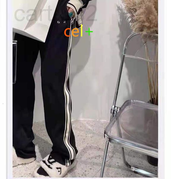 

women's jeans designer 21 early autumn ce leisure sports wide leg pants women's high waist loose hanging feeling straight tube dra, Blue