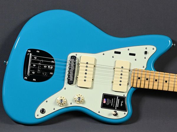 

jazzmaster pro ii mn miami blue electric guitar